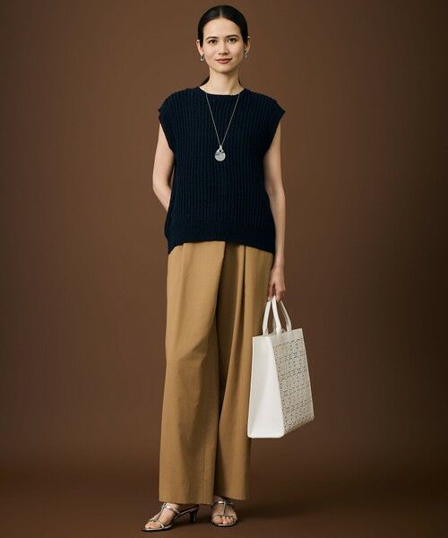 自由区 / ジユウク その他パンツ | 【SHIHOさん着用・機能性抜群・旬シルエット】ファンクショナルブロード カーブパンツ | 詳細20