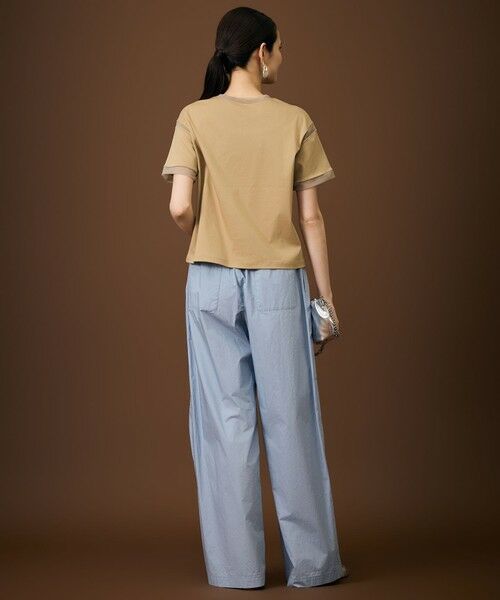 自由区 / ジユウク その他パンツ | 【SHIHOさん着用・セットアップ対応】ハイカウントブロードワイド ベイカーパンツ | 詳細9