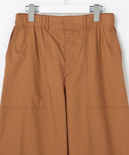 自由区 / ジユウク その他パンツ | 【SHIHOさん着用・セットアップ対応】ハイカウントブロードワイド ベイカーパンツ | 詳細24
