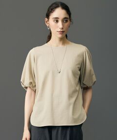 自由区 / ジユウク カットソー | 【色違いで揃える方多数】エンボスジャージー プルオーバー