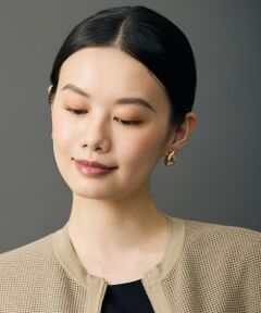 【カタログ掲載・WEB限定・シーンレス】メタルドロップ イヤリング