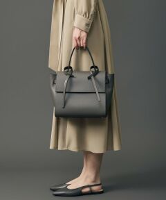自由区 / ジユウク ハンドバッグ | 【SHIHOさん着用・自由区別注】【MIROS】フラップレザー バッグ