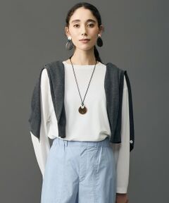 自由区 / ジユウク カーディガン・ボレロ | 【持ち運びに便利・冷房対策に】シアーシルクブレンドコンパクト カーディガン