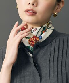 自由区 / ジユウク バンダナ・スカーフ | 【カタログ掲載・マルチに使える】フラワータイ スカーフ