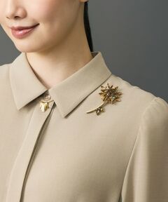 自由区 / ジユウク ブローチ・コサージュ | 【カタログ掲載・セレモニー・オケージョン・ワンポイント】フラワーピン ブローチ