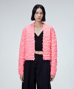 JNBY / ジェーエヌビーワイ カーディガン・ボレロ | Micro 3D Polyester Cardigan / 3Dカーディガン