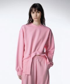 JNBY / ジェーエヌビーワイ スウェット | Sporty Curved-hem Sweatshirt /カーブヘム スウェットシャツ