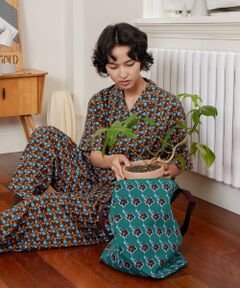 JNBY / ジェーエヌビーワイ ショルダーバッグ | HOME Colorful Geometric Knit Bag / カラフルニットバッグ