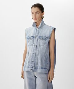 JNBY / ジェーエヌビーワイ ベスト | Versatile Oversized Denim Vest / デニムベスト