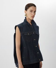 JNBY / ジェーエヌビーワイ ベスト | Versatile Oversized Denim Vest / デニムベスト