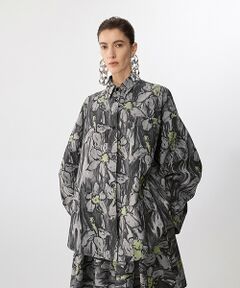 JNBY / ジェーエヌビーワイ シャツ・ブラウス | Art Bloom Drawstring Shirt / アートドローストリングシャツ