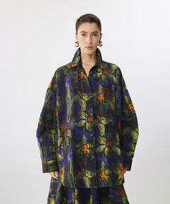 JNBY / ジェーエヌビーワイ シャツ・ブラウス | Art Bloom Drawstring Shirt / アートドローストリングシャツ