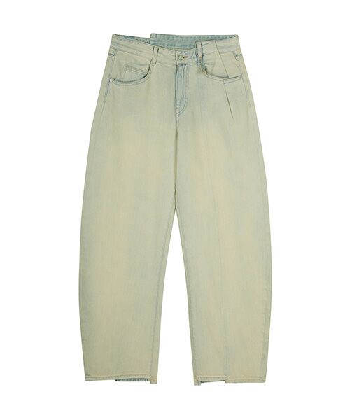 JNBY / ジェーエヌビーワイ デニムパンツ | Mono Remake Jeans / リメイクジーンズ | 詳細7