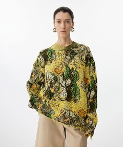 JNBY / ジェーエヌビーワイ ニット・セーター | Distressed Floral Sweater / フローラルセーター / ニット