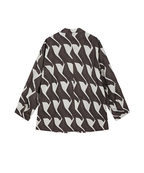 JNBY / ジェーエヌビーワイ テーラードジャケット | Urban Graphic Linen Jacket / リネンジャケット | 詳細8