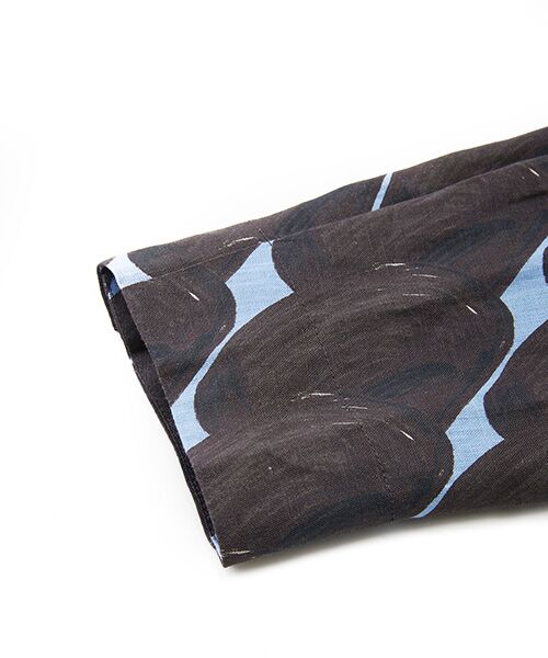 JNBY / ジェーエヌビーワイ テーラードジャケット | Urban Graphic Linen Jacket / リネンジャケット | 詳細21