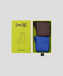JNBY / ジェーエヌビーワイ ソックス | HOME Two-pack Linen-blend Socks / 2足セット リネンソックス