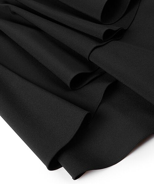 JNBY / ジェーエヌビーワイ ミニ・ひざ丈スカート | Asymmetric Hem Stretch-nylon Midi Skirt / アシンメトリースカート | 詳細12