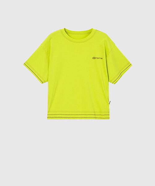 JNBY / ジェーエヌビーワイ ルームウェア | HOME Basic Loose-cut Genderless Cotton T-shirt / ジェンダーレスコットンTシャツ | 詳細5