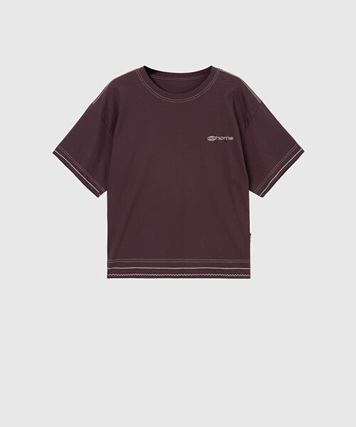 JNBY / ジェーエヌビーワイ ルームウェア | HOME Basic Loose-cut Genderless Cotton T-shirt / ジェンダーレスコットンTシャツ | 詳細18