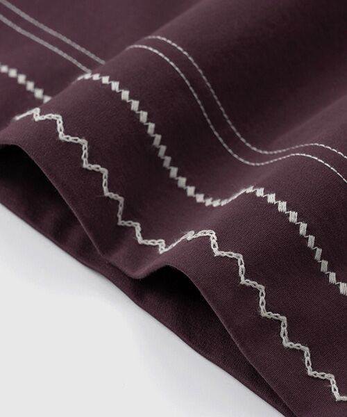 JNBY / ジェーエヌビーワイ ルームウェア | HOME Basic Loose-cut Genderless Cotton T-shirt / ジェンダーレスコットンTシャツ | 詳細24