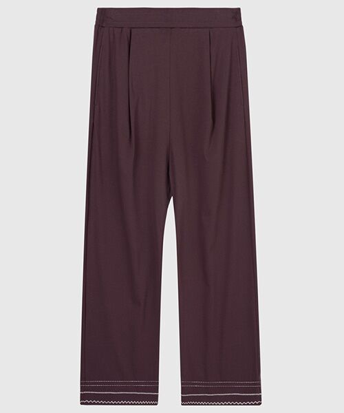 JNBY / ジェーエヌビーワイ ルームウェア | HOME Basic Cotton Relaxed-leg Trousers / リラックスパンツ | 詳細13
