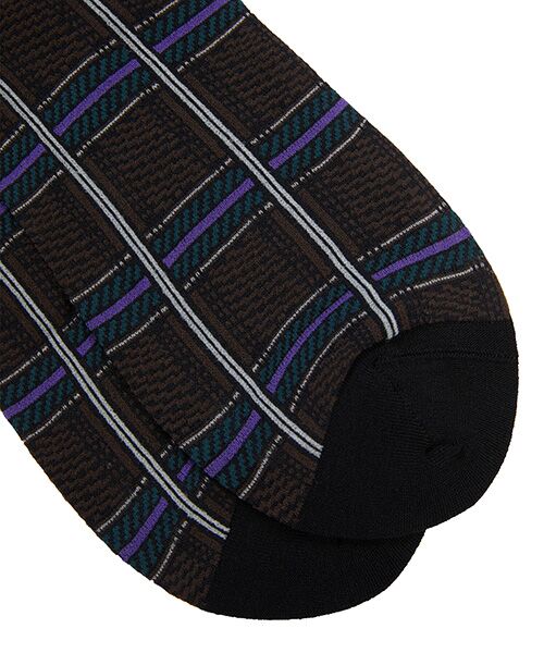 JNBY / ジェーエヌビーワイ ソックス | Tartan Nylon Socks / タータンナイロンソックス | 詳細4