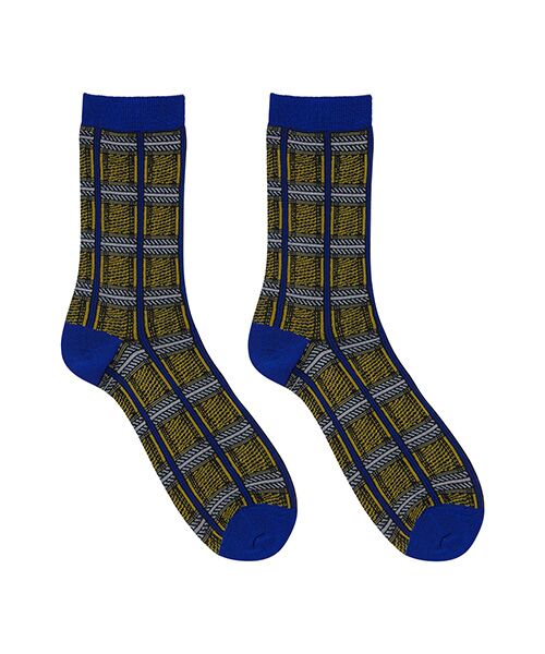 JNBY / ジェーエヌビーワイ ソックス | Tartan Nylon Socks / タータンナイロンソックス | 詳細6