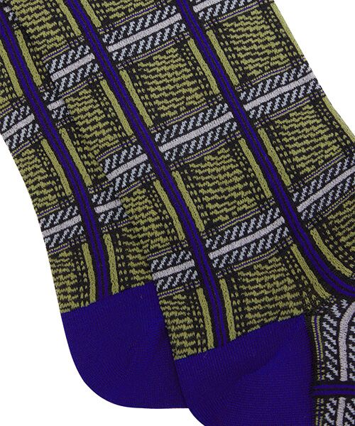 JNBY / ジェーエヌビーワイ ソックス | Tartan Nylon Socks / タータンナイロンソックス | 詳細8