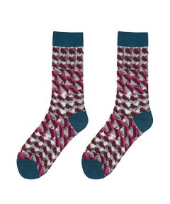 JNBY / ジェーエヌビーワイ ソックス | Geometric Nylon Socks / ジオメトリックナイロンソックス