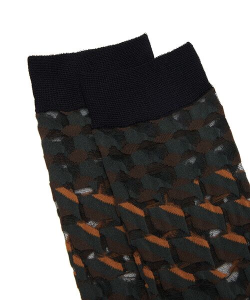 JNBY / ジェーエヌビーワイ ソックス | Geometric Nylon Socks / ジオメトリックナイロンソックス | 詳細2