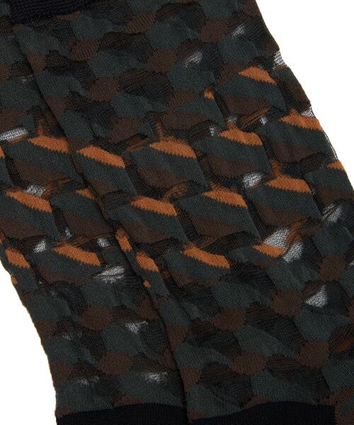 JNBY / ジェーエヌビーワイ ソックス | Geometric Nylon Socks / ジオメトリックナイロンソックス | 詳細3