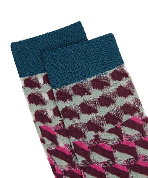 JNBY / ジェーエヌビーワイ ソックス | Geometric Nylon Socks / ジオメトリックナイロンソックス | 詳細7
