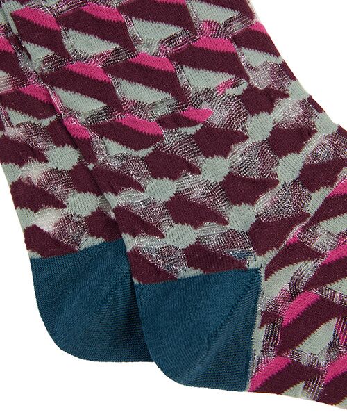 JNBY / ジェーエヌビーワイ ソックス | Geometric Nylon Socks / ジオメトリックナイロンソックス | 詳細8