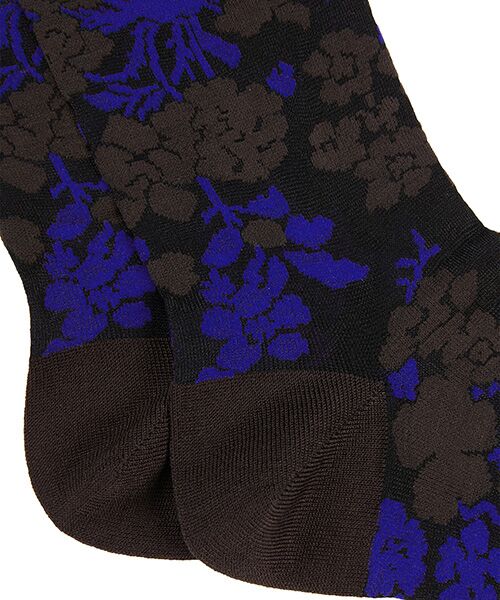 JNBY / ジェーエヌビーワイ ソックス | Retro Floral-jacquard Sheer Stretch-nylon Socks / レトロフローラルジャカードソックス | 詳細8