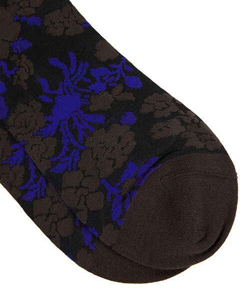 JNBY / ジェーエヌビーワイ ソックス | Retro Floral-jacquard Sheer Stretch-nylon Socks / レトロフローラルジャカードソックス | 詳細9