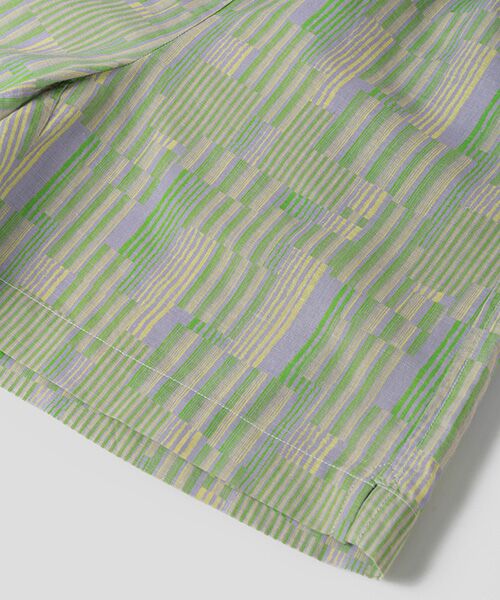 JNBY / ジェーエヌビーワイ ルームウェア | HOME Genderless Loose-fit Geometric-print Linen-blend Pajama Shorts / ジェンダーレスジオメトリックプリント パジャマショートパンツ | 詳細7