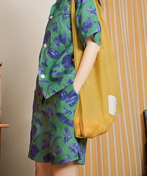 JNBY / ジェーエヌビーワイ ルームウェア | HOME Genderless Loose-fit Linen Pajama Shorts / ジェンダーレスリネンパジャマ ショートパンツ | 詳細8