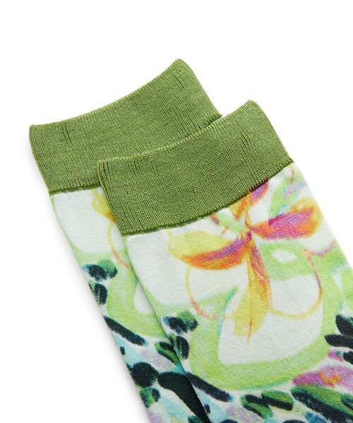 JNBY / ジェーエヌビーワイ ソックス | Blossom Brightness Knee-high Socks / ブロッサムハイソックス | 詳細8