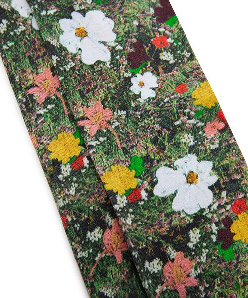 JNBY / ジェーエヌビーワイ ソックス | Vintage Floral Knee-high Socks / フローラルハイソックス | 詳細9