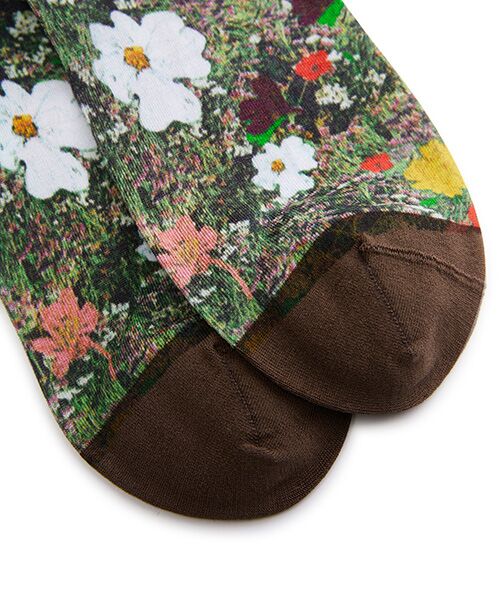 JNBY / ジェーエヌビーワイ ソックス | Vintage Floral Knee-high Socks / フローラルハイソックス | 詳細10
