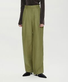 JNBY / ジェーエヌビーワイ その他パンツ | Laid-back Elegance Linen Trousers / エレガンスリネンパンツ