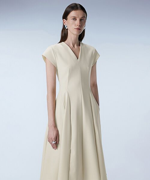 JNBY / ジェーエヌビーワイ ロング・マキシ丈ワンピース | Refined Elegance Classic Dress / エレガンスクラシックドレス | 詳細4