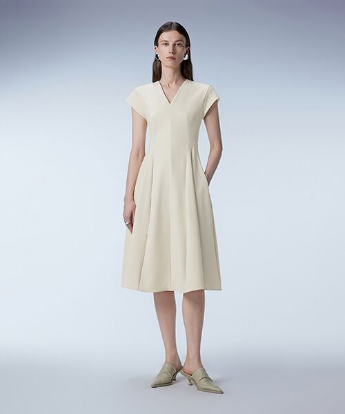 JNBY/ジェーエヌビーワイ Refined Elegance Classic Dress CREAM S JNBY/ジェーエヌビーワイ Refined Elegance Classic Dress CREAM S