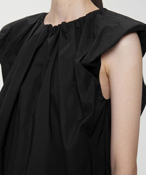 JNBY / ジェーエヌビーワイ シャツ・ブラウス | Gathered Ballon-sleeve Shirt / バルーンスリーブシャツ | 詳細10