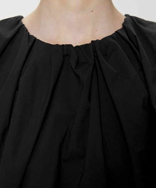 JNBY / ジェーエヌビーワイ シャツ・ブラウス | Gathered Ballon-sleeve Shirt / バルーンスリーブシャツ | 詳細11