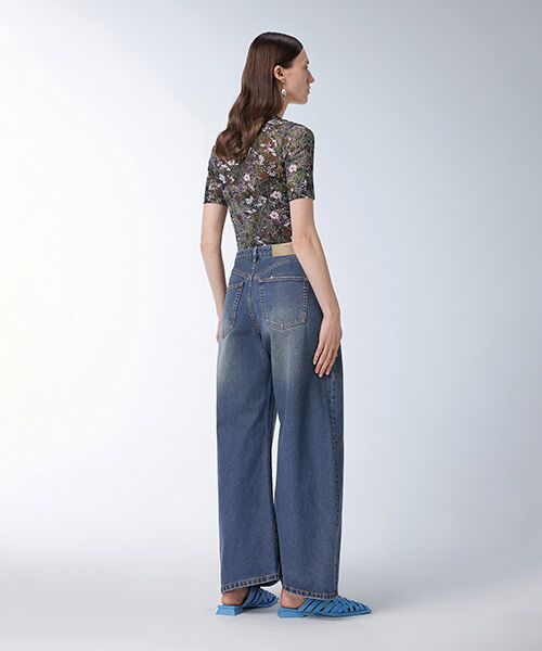 JNBY / ジェーエヌビーワイ シャツ・ブラウス | Floral-pattern Second Skin Top / フローラルセカンドスキントップス | 詳細5