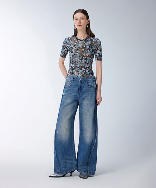 JNBY トップス Velour Short Sleeve Top – JNBY ONLINE STORE