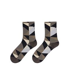 JNBY / ジェーエヌビーワイ ソックス | Geometric-pattern Socks / ジオメトリックソックス