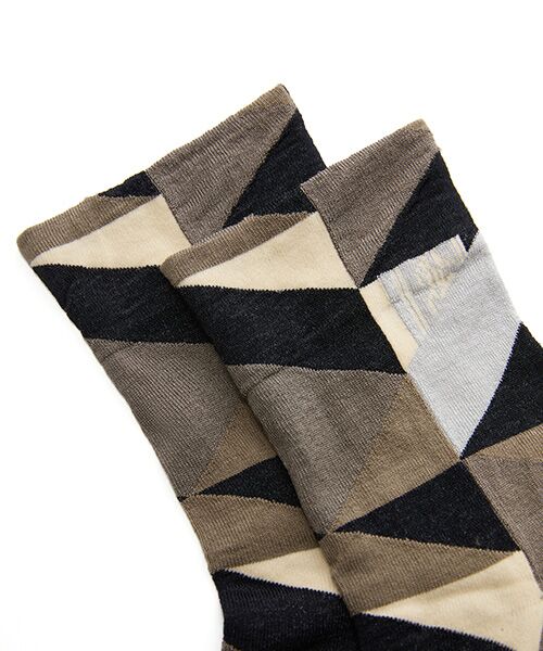 JNBY / ジェーエヌビーワイ ソックス | Geometric-pattern Socks / ジオメトリックソックス | 詳細3